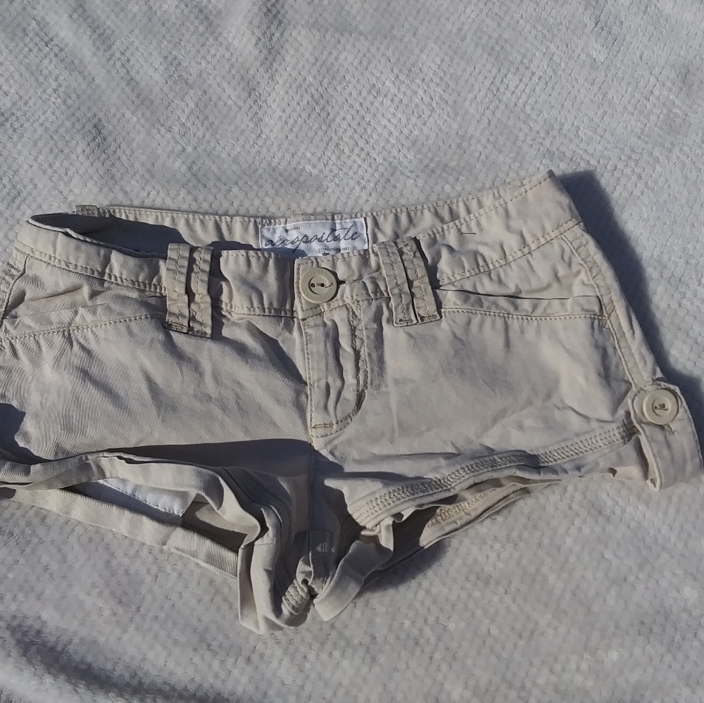 Original Aeropastale Khaki Short Shorts